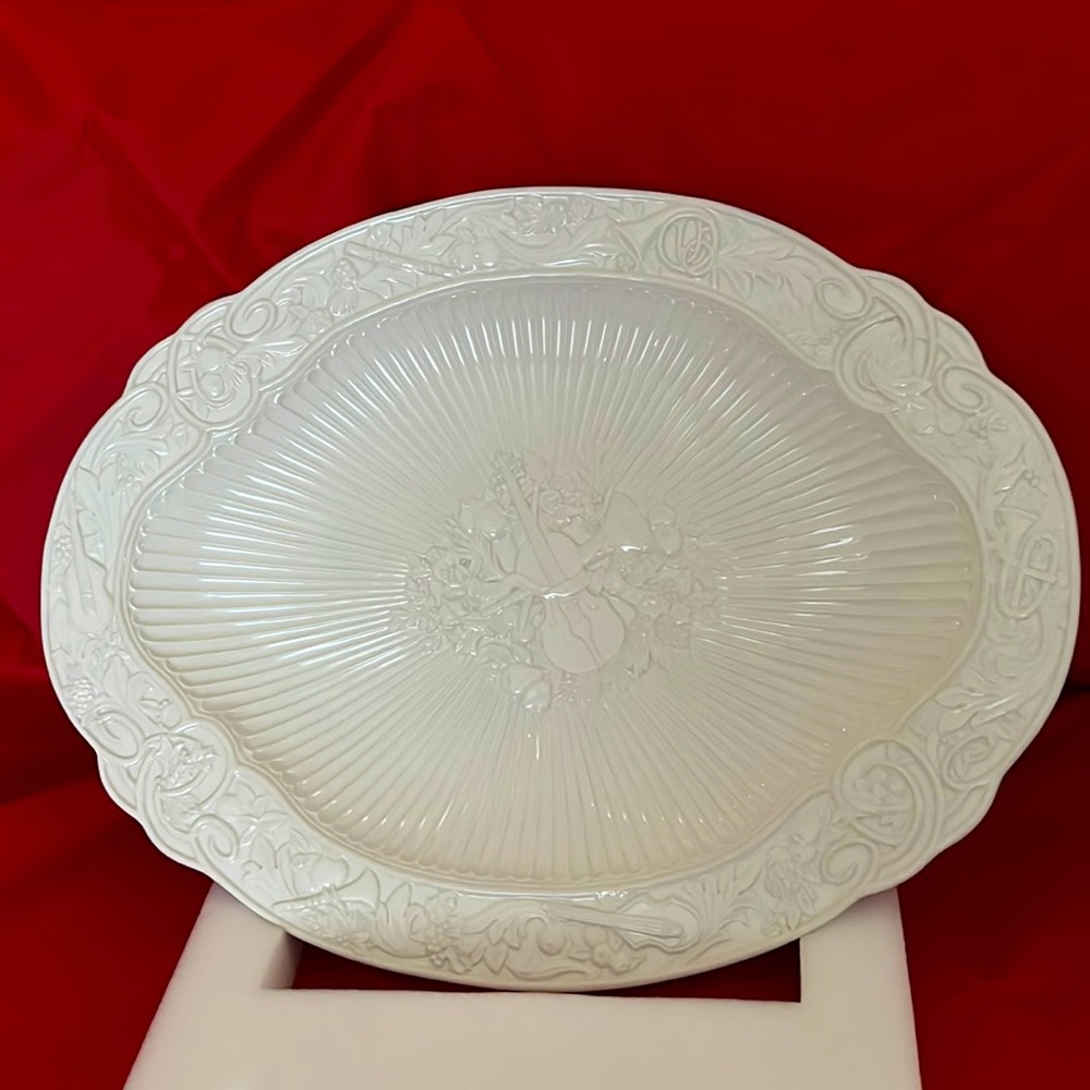 LENOX Butler’s Pantry Platter Server Tray approx 20”x15”  Made in Italy